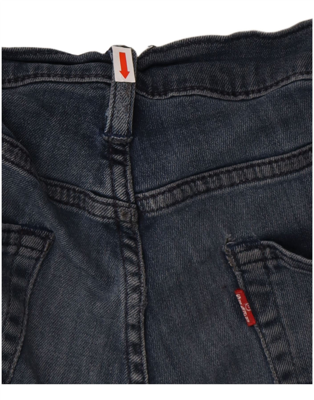 LEVI'S Mens Slim Jeans W36 L32 Blue Cotton
