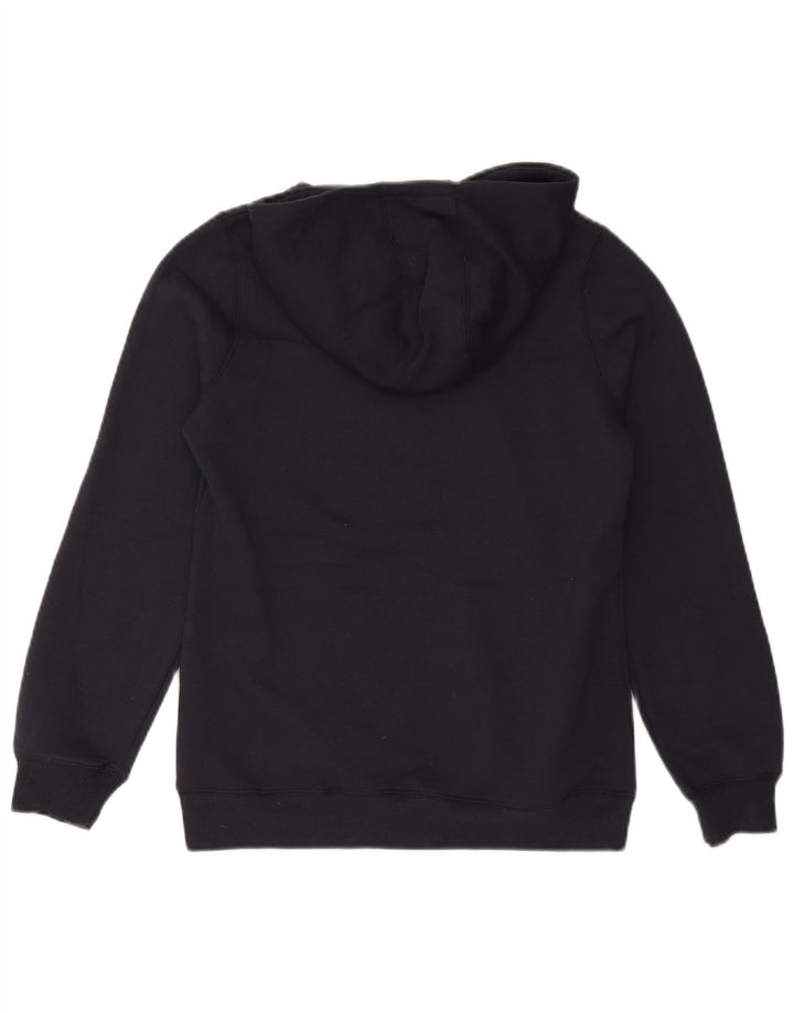 CHAMPION Girls NY Rochester Graphic Hoodie Jumper 11-12 Years Navy Blue