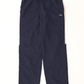 Fila Mens Graphic Tracksuit Trousers Large Navy Blue Colourblock Polyester