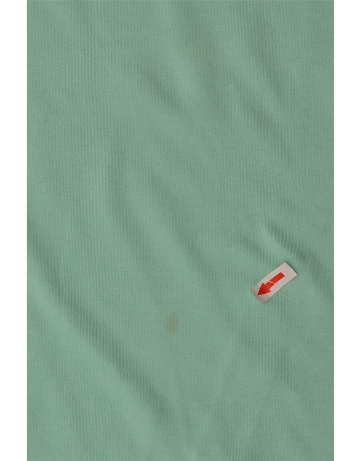Adidas Mens Graphic T-Shirt Top Small Green Cotton