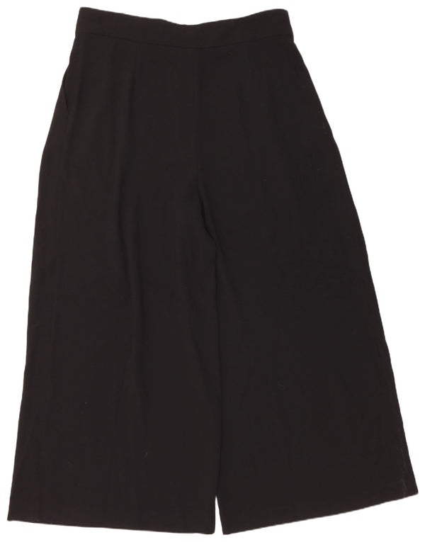 Zara Womens Pegged Cropped Trousers 2XL W34 L28 Black Polyester