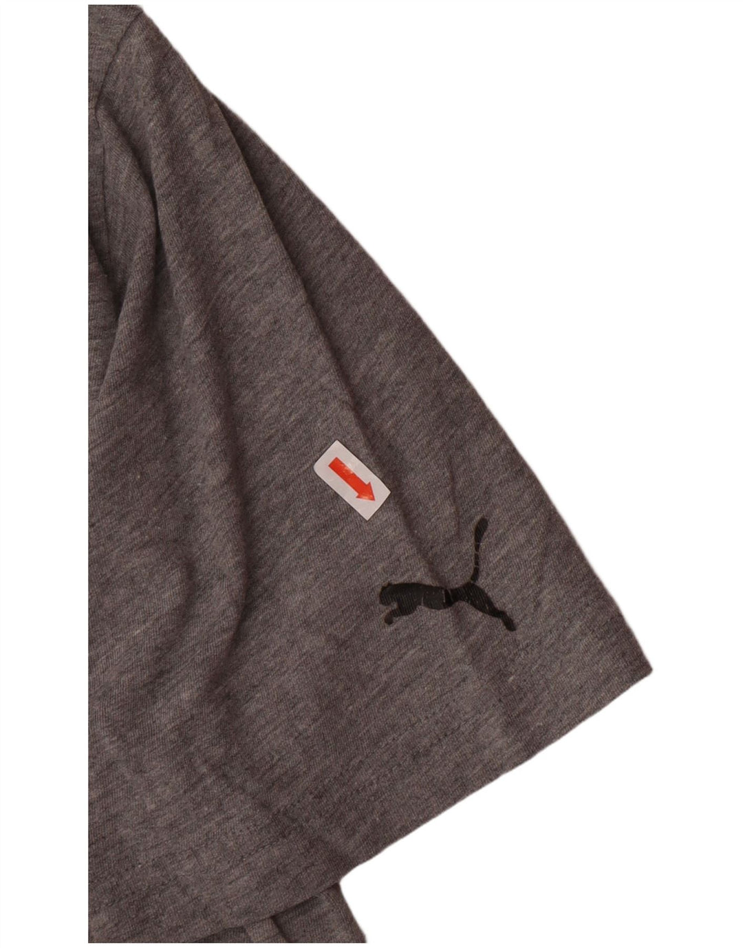 PUMA Mens Graphic T-Shirt Top Medium Grey Cotton