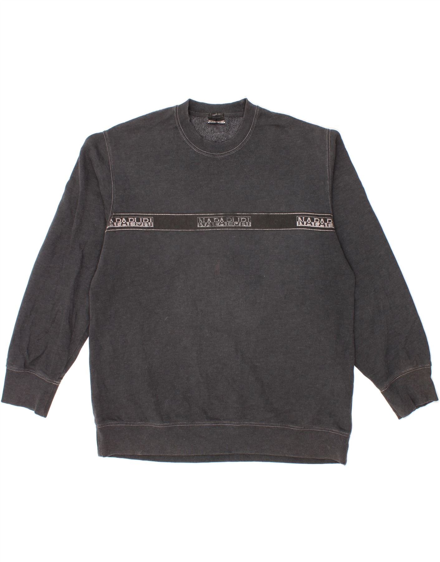 Grey napapijri jumper best sale