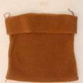 Zara Womens Crop Fleece Strapless Top UK 18 XL Brown Polyester