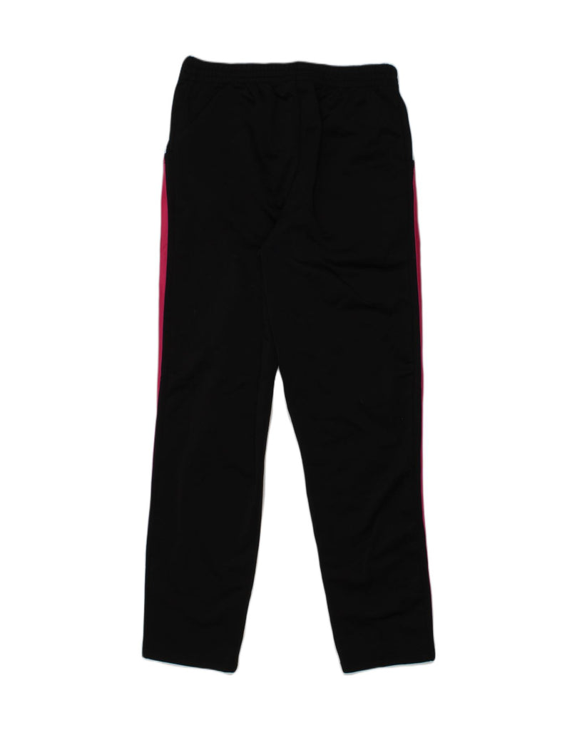 ADIDAS Girls Tracksuit Trousers 7-8 Years Small Black Polyester | Vintage Adidas | Thrift | Second-Hand Adidas | Used Clothing | Messina Hembry 