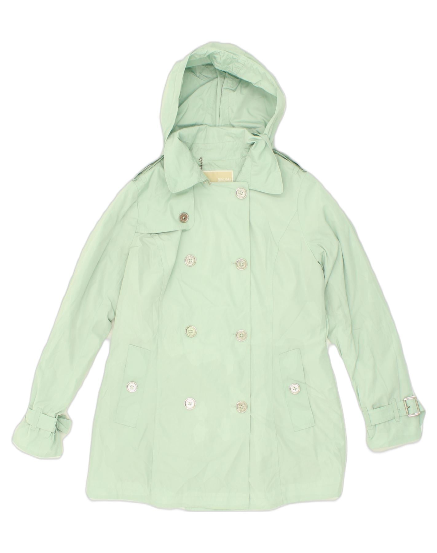 Michael kors hotsell green raincoat