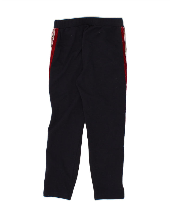 LIU JO Boys Graphic Tracksuit Trousers 9-10 Years Navy Blue Polyester Vintage Liu Jo and Second-Hand Liu Jo from Messina Hembry 