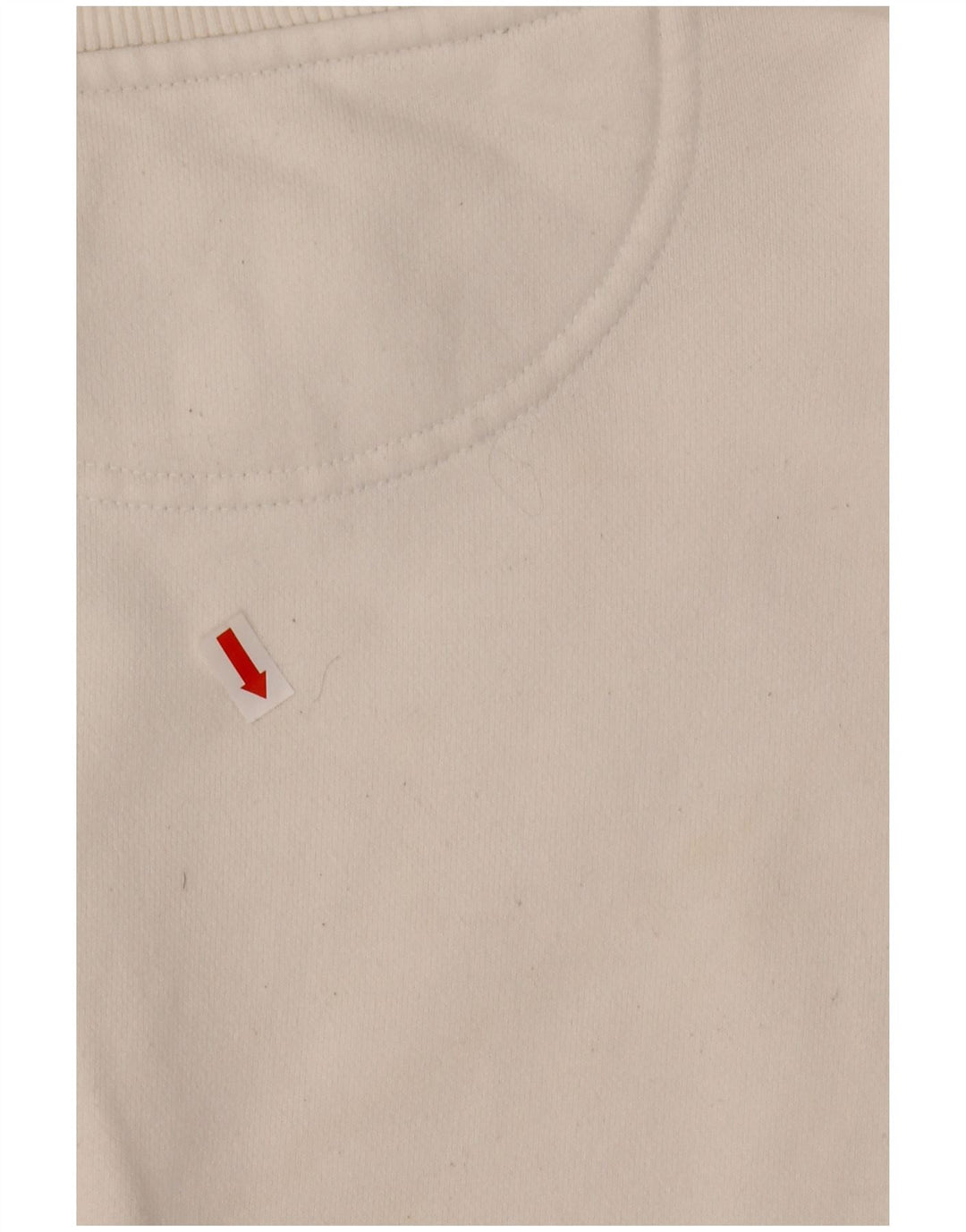 CHAMPION Womens Graphic Oversized Sweatshirt Jumper UK 16 Large White