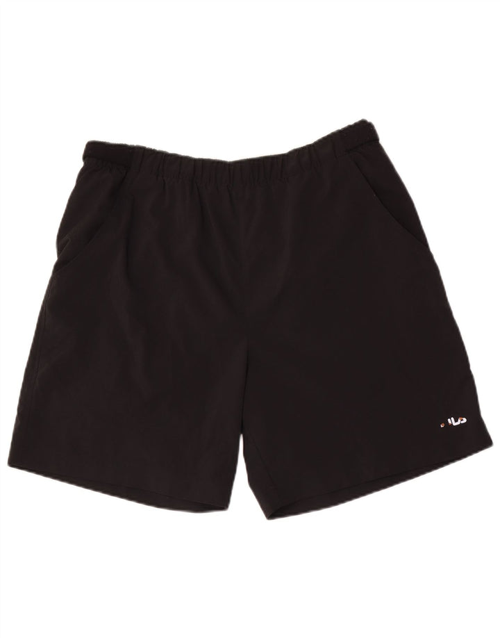 Fila Mens Sport Shorts Medium Black Polyester