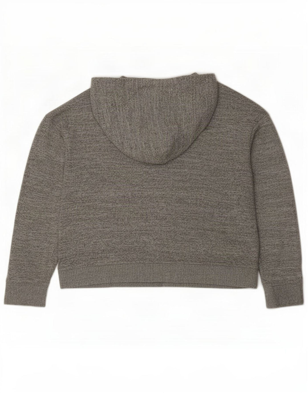 Gap Womens Oversized Sweatshirt Jumper UK 14 Medium Grey Flecked Polyester