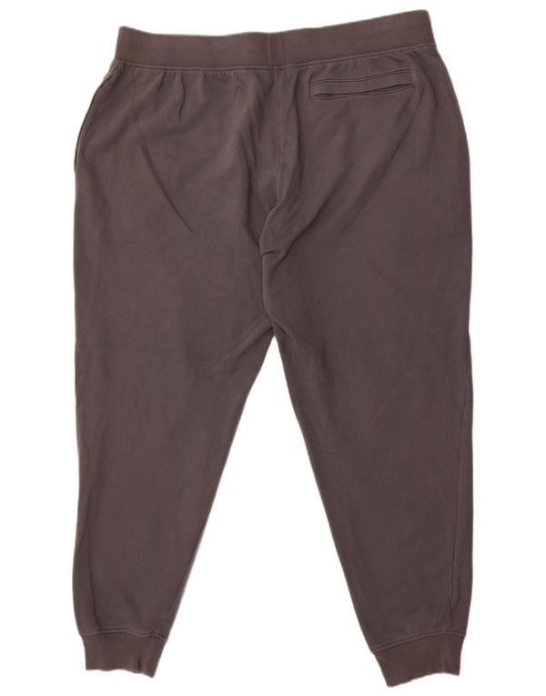 Under Armour Mens Tracksuit Trousers Joggers 2XL Grey Cotton