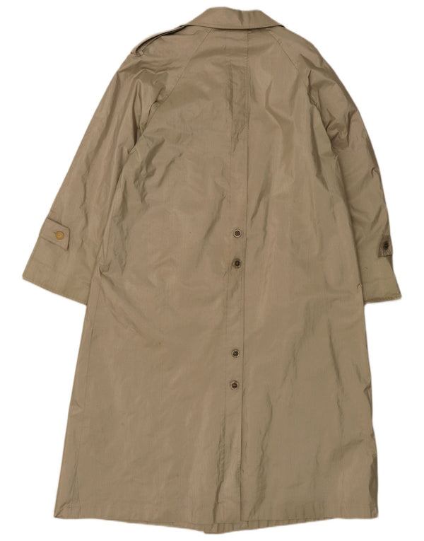 Nuage Womens Oversized Raincoat UK 12 Medium Gold Polyester