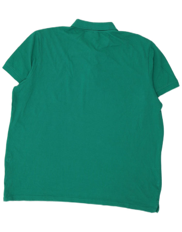 Kappa Mens Polo Shirt 3XL Green Cotton