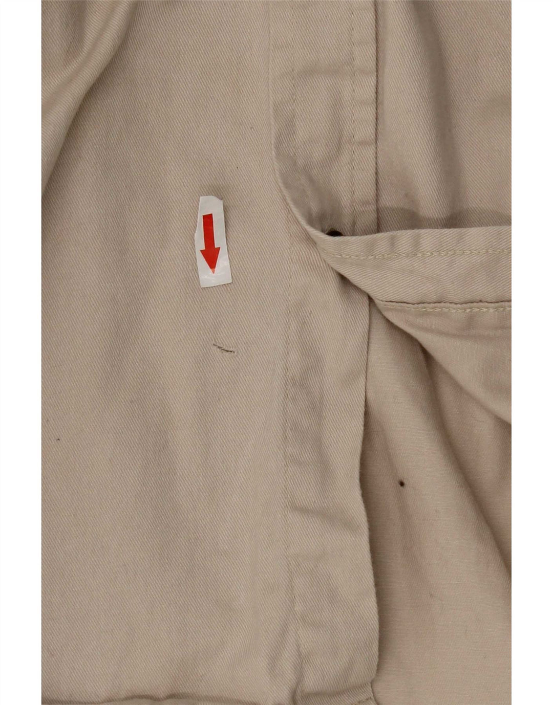 Wrangler Mens Shirt XL Beige Cotton