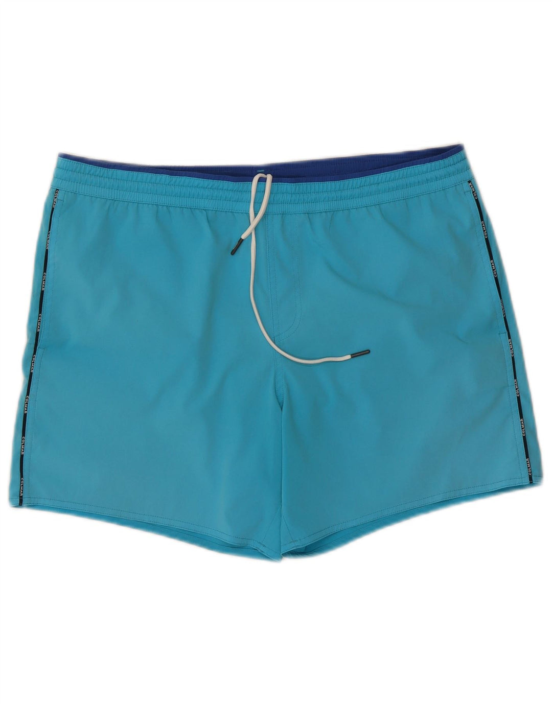 Colmar Mens Swimming Shorts IT 52 Large Blue Polyester