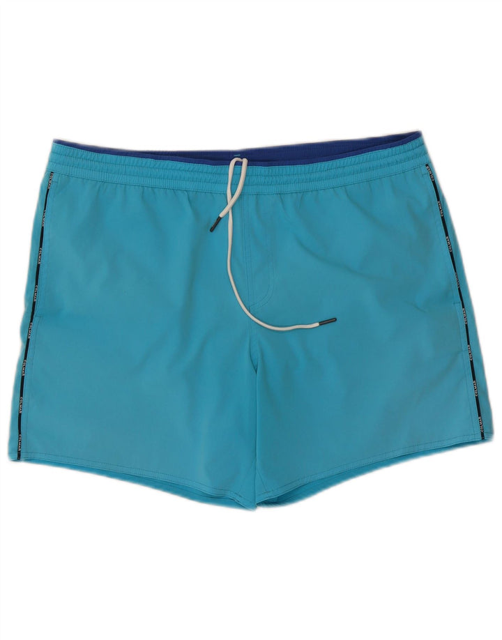 Colmar Mens Swimming Shorts IT 52 Large Blue Polyester