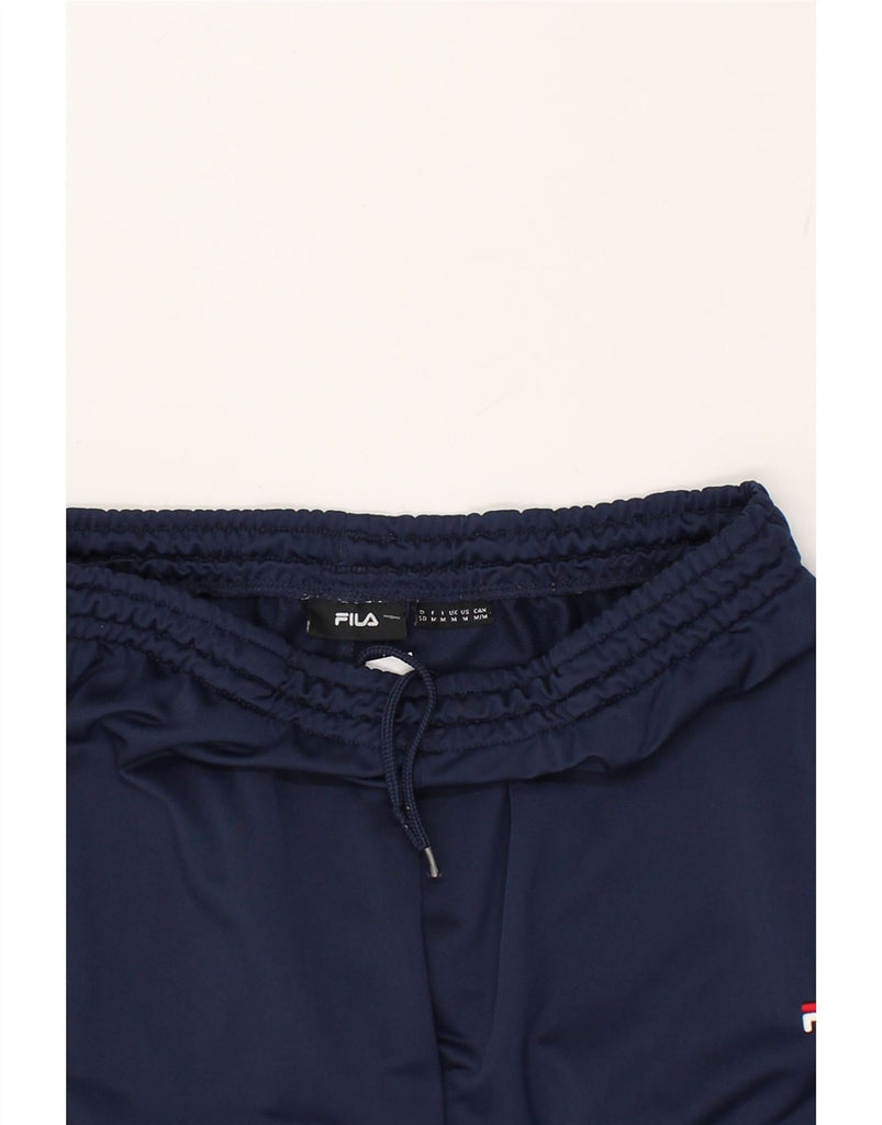 FILA Mens Tracksuit Trousers Medium Navy Blue | Vintage Fila | Thrift | Second-Hand Fila | Used Clothing | Messina Hembry 