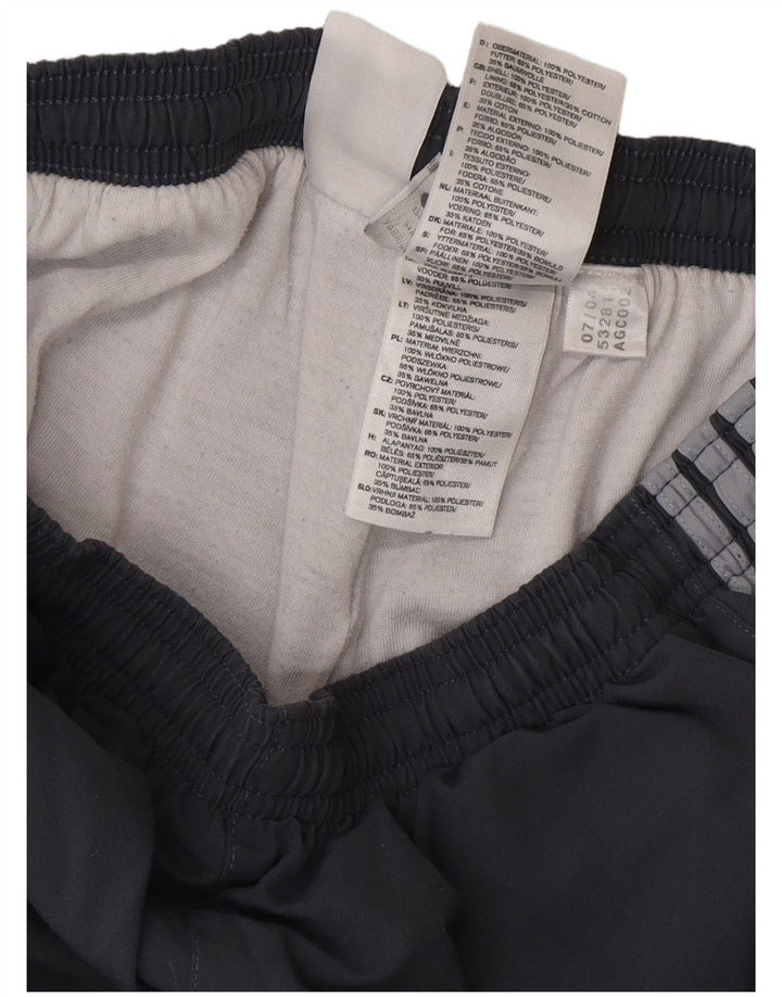 Adidas Mens Tracksuit Trousers Joggers Medium Grey Polyester