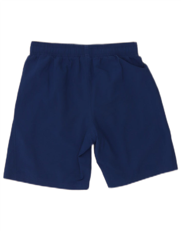 Under Armour Boys Sport Shorts 9-10 Years Medium Blue Polyester