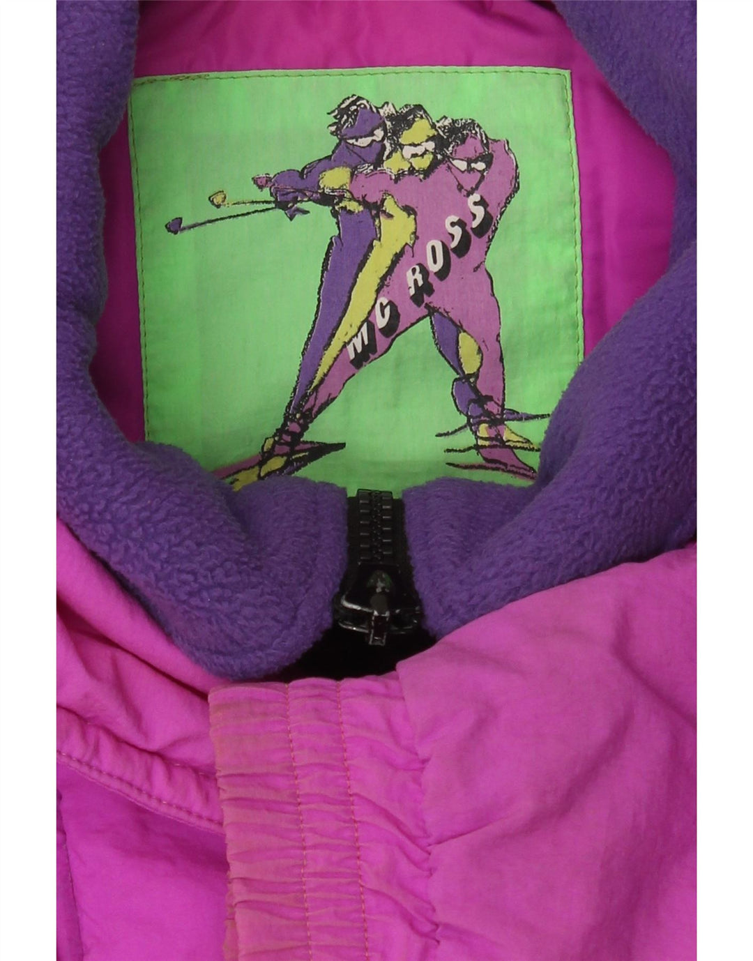MC Ross Womens Ski Jacket UK 16 Large Pink Retro