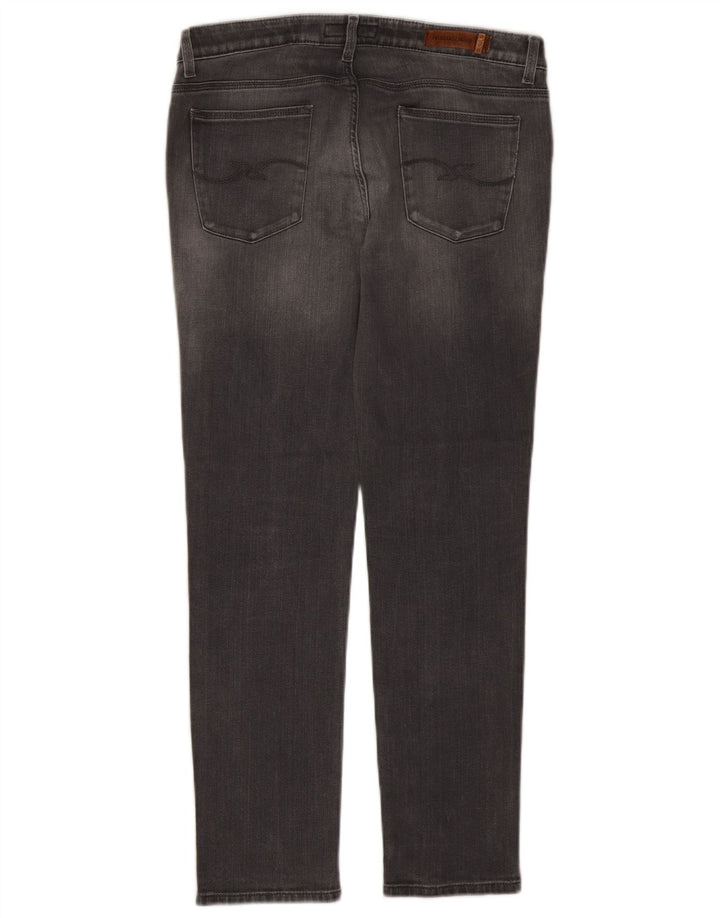 TRUSSARDI Womens Slim Jeans W28 L28 Grey Cotton