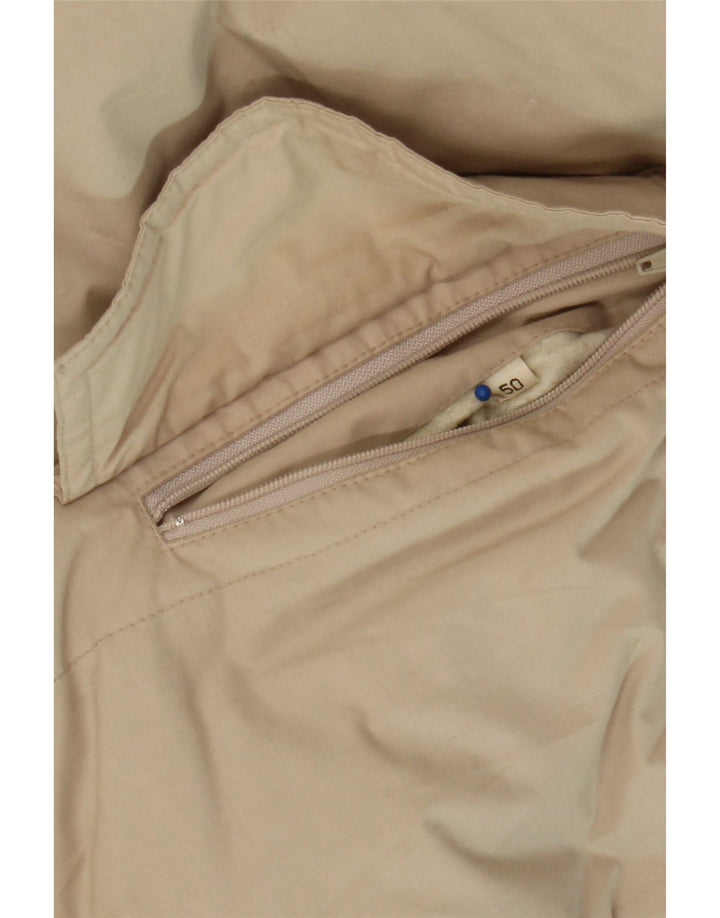 BRUGI Mens Hooded Reversible Padded Jacket IT 50 Large Green Polyester