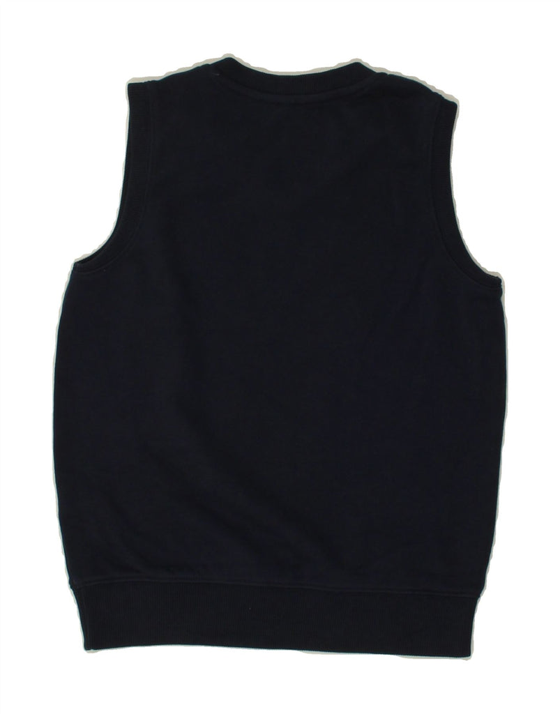 SUN68 Boys V-Neck Jumper Sweater 7-8 Years Navy Blue Cotton Vintage Sun68 and Second-Hand Sun68 from Messina Hembry 