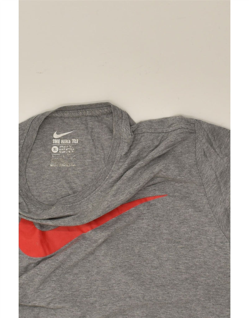 NIKE Mens Graphic T-Shirt Top XL Grey | Vintage Nike | Thrift | Second-Hand Nike | Used Clothing | Messina Hembry 