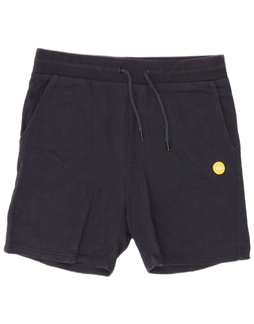Jack & Jones Mens Sport Shorts Medium Navy Blue Cotton