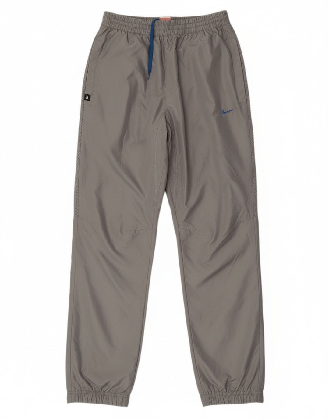 Nike Mens Graphic Tracksuit Trousers Joggers Small Grey Polyester