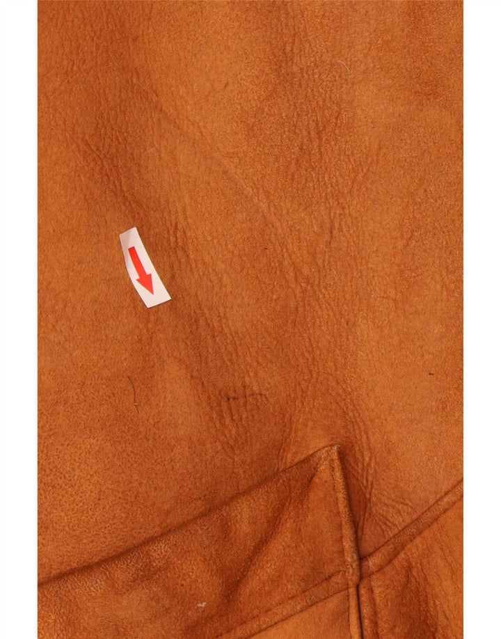 Vintage Womens Oversized Shearling Overcoat UK 16 Large Beige