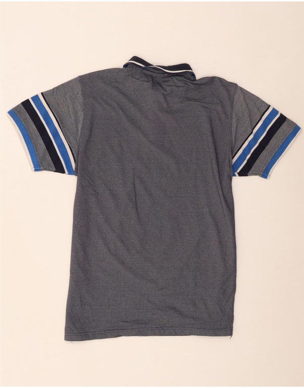 Pierre Cardin Mens Polo Shirt XL Grey Colourblock Cotton