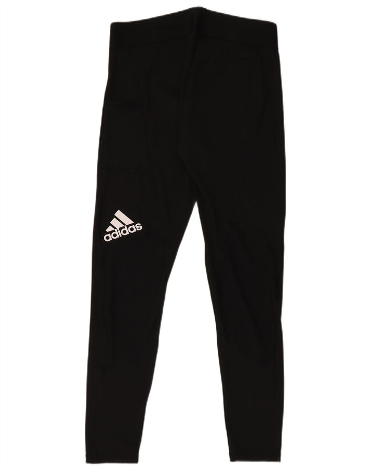 Adidas Womens Leggings UK 16/18 Large  Black
