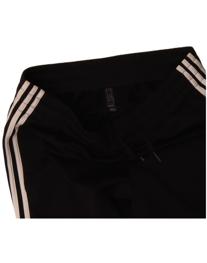 ADIDAS Womens Tracksuit Trousers UK 12/14 Medium  Black Polyester