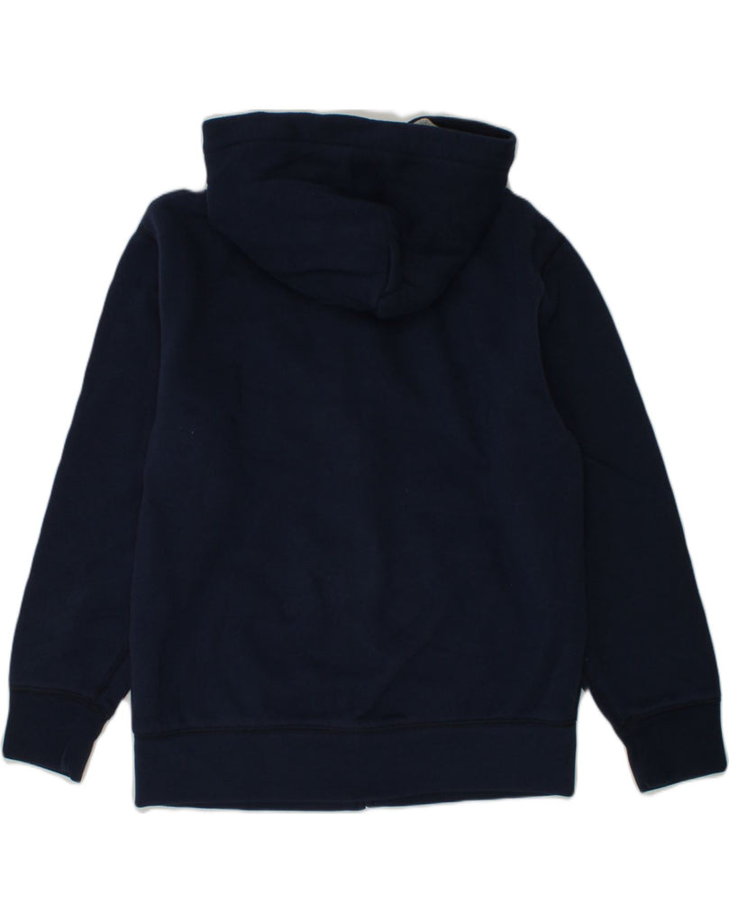 GAP Boys Graphic Zip Hoodie Sweater 7-8 Years Medium  Navy Blue Cotton | Vintage Gap | Thrift | Second-Hand Gap | Used Clothing | Messina Hembry 