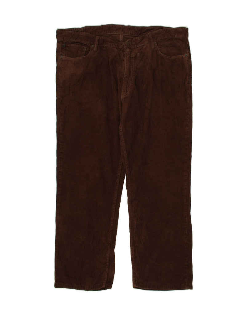 POLO RALPH LAUREN Mens Straight Corduroy Trousers W42 L28 Brown Cotton | Vintage Polo Ralph Lauren | Thrift | Second-Hand Polo Ralph Lauren | Used Clothing | Messina Hembry 