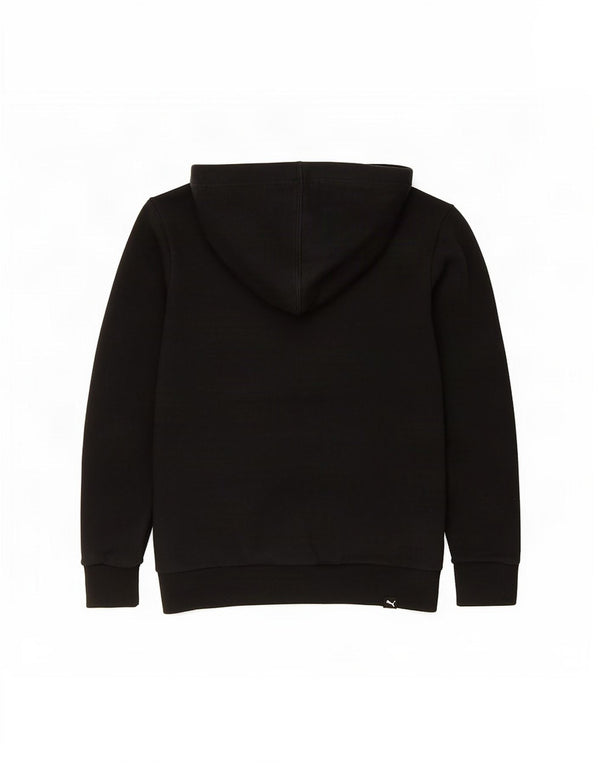 Puma Boys Graphic Zip Hoodie Sweater 11-12 Years Black Cotton