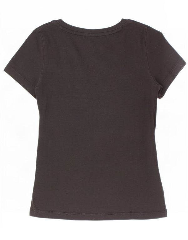 Puma Boys Graphic T-Shirt Top 7-8 Years Black