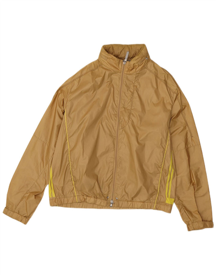 Vintage Mens Hooded Rain Jacket UK 40 Large Beige