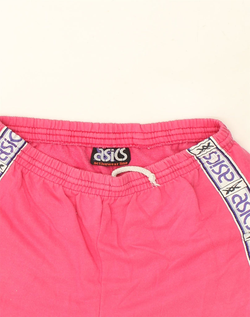 ASICS Womens Sport Shorts UK 12 Medium Pink | Vintage Asics | Thrift | Second-Hand Asics | Used Clothing | Messina Hembry 