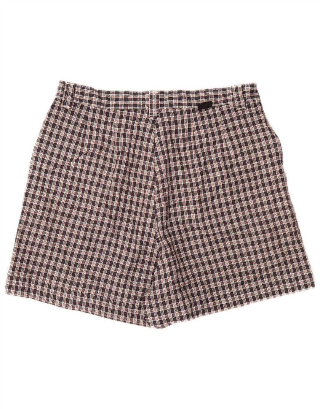 Lee Womens High Rise Casual Shorts US 12 Large W32 Multicoloured Check