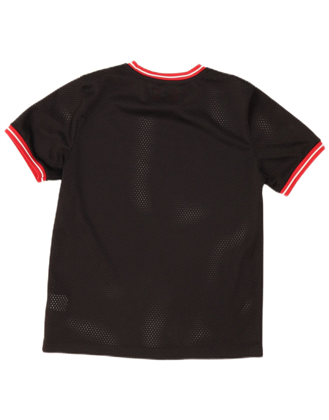 FILA Boys Graphic T-Shirt Top 13-14 Years Black Polyester