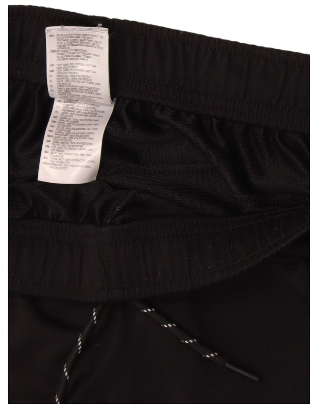 Adidas Mens Tracksuit Trousers Joggers Medium  Black Polyester
