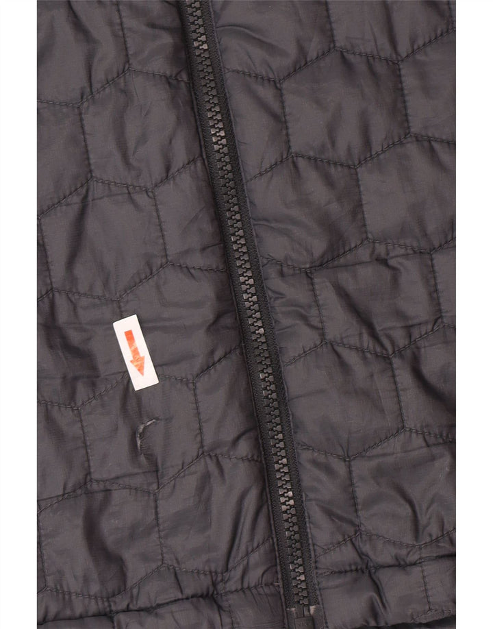 Jack Wolfskin Mens Liner Quilted Jacket UK 44/46 XL Grey Colourblock