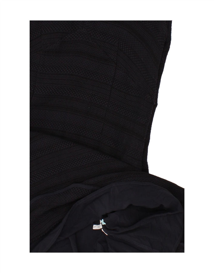 TRUSSARDI JEANS Womens Sleeveless A-Line Dress IT 42 Medium Navy Blue Vintage Trussardi Jeans and Second-Hand Trussardi Jeans from Messina Hembry 