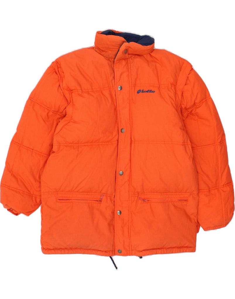 LOTTO Mens Reversible Padded Jacket UK 40 Large Navy Blue Vintage Lotto and Second-Hand Lotto from Messina Hembry 