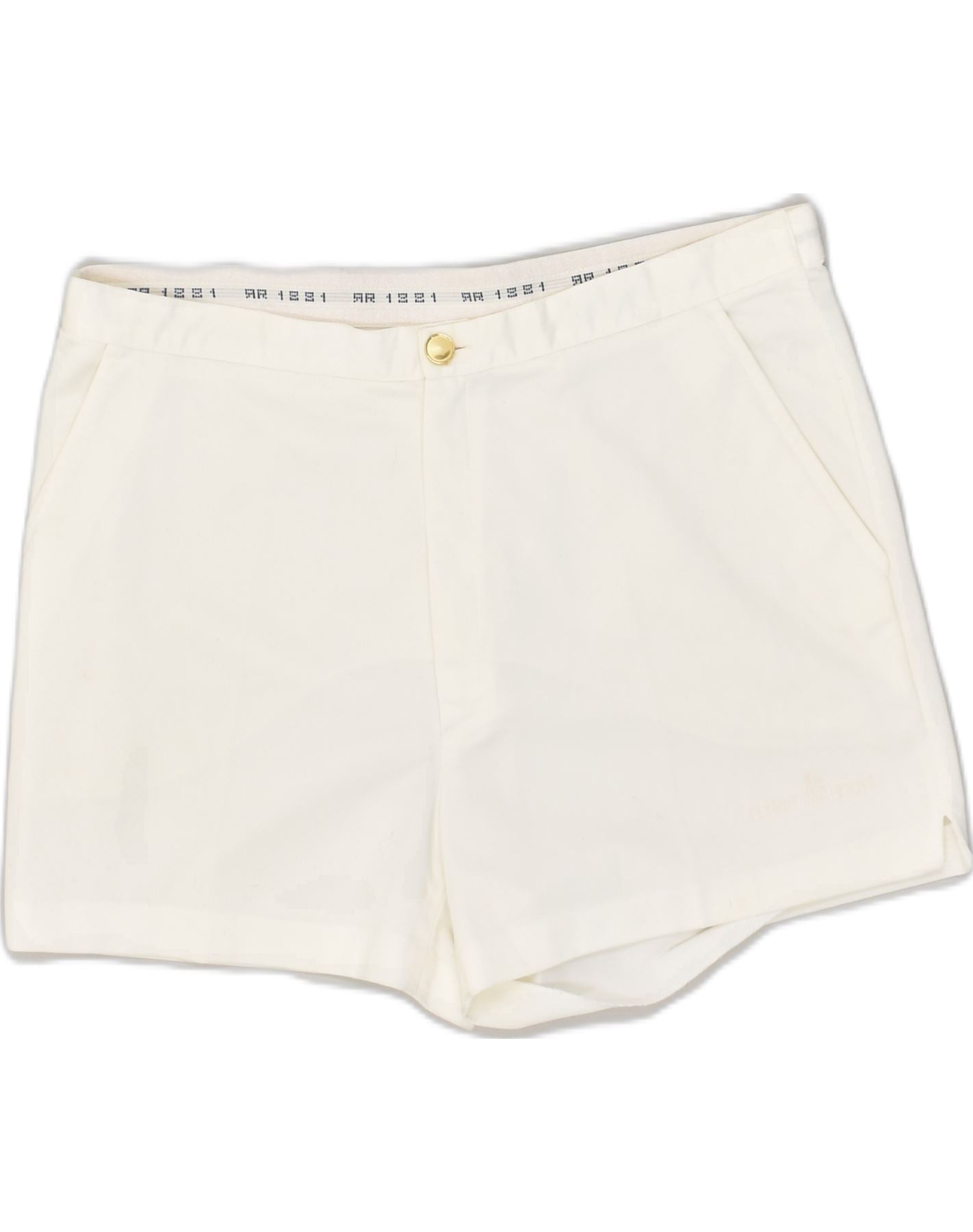 CERRUTI 1881 Womens Chino Shorts Large W34 White