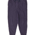 Marks & Spencer Womens Tracksuit Trousers Joggers UK 10 Small Navy Blue