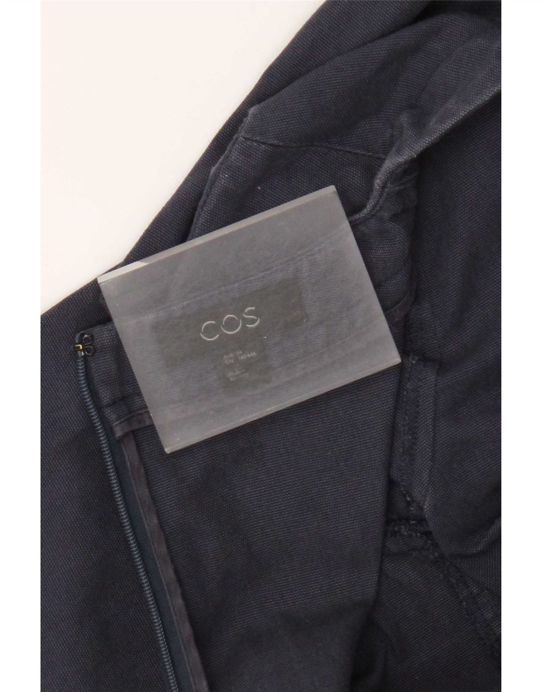 Cos Womens Long Sleeve Jumpsuit EU 34 XS Navy Blue