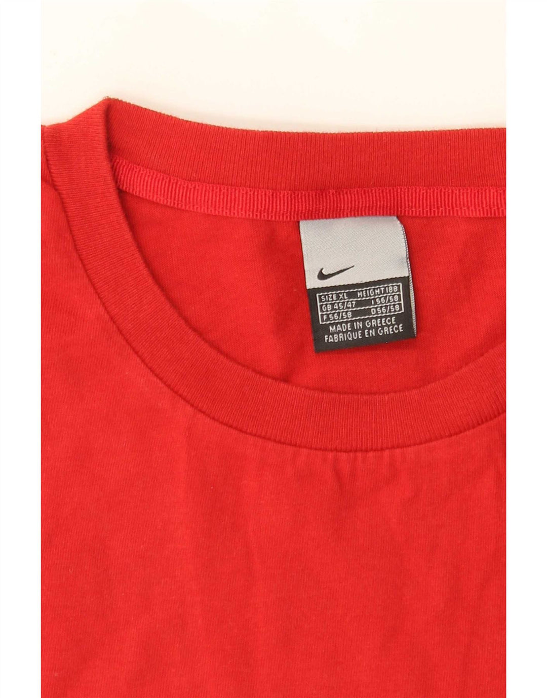 Nike Mens T-Shirt Top UK 45/47 XL Red